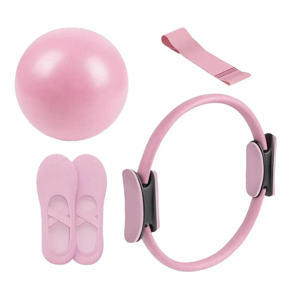 Elevate Your Fitness Journey with the NEW Pilates Ball and Ring Set - Perfect for Pregnancy and Postpartum Workouts!